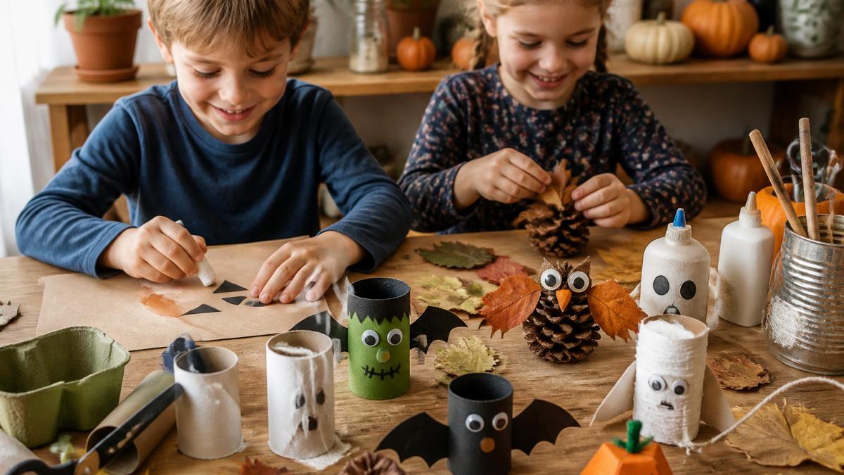 Eco Friendly Halloween Craft Projects for Kids: 7 Fun Ideas