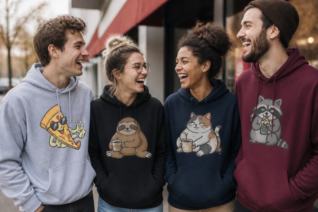Funny Graphic Hoodies for Gift Giving That Actually Fit