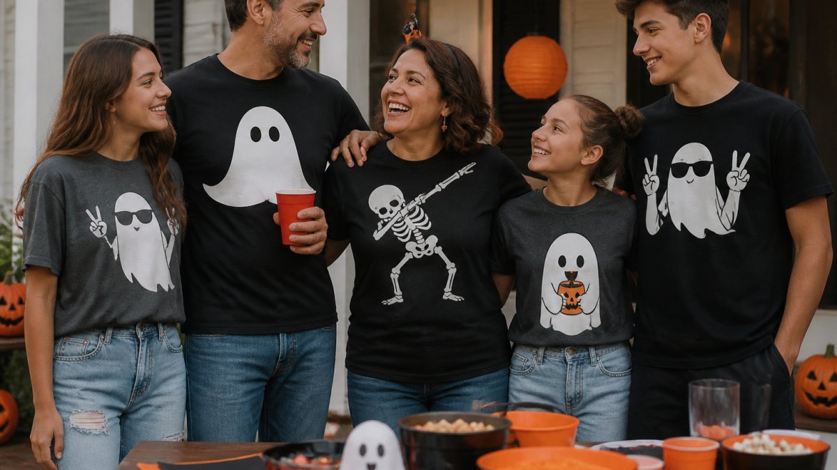 Funny Halloween Shirts for Family Parties