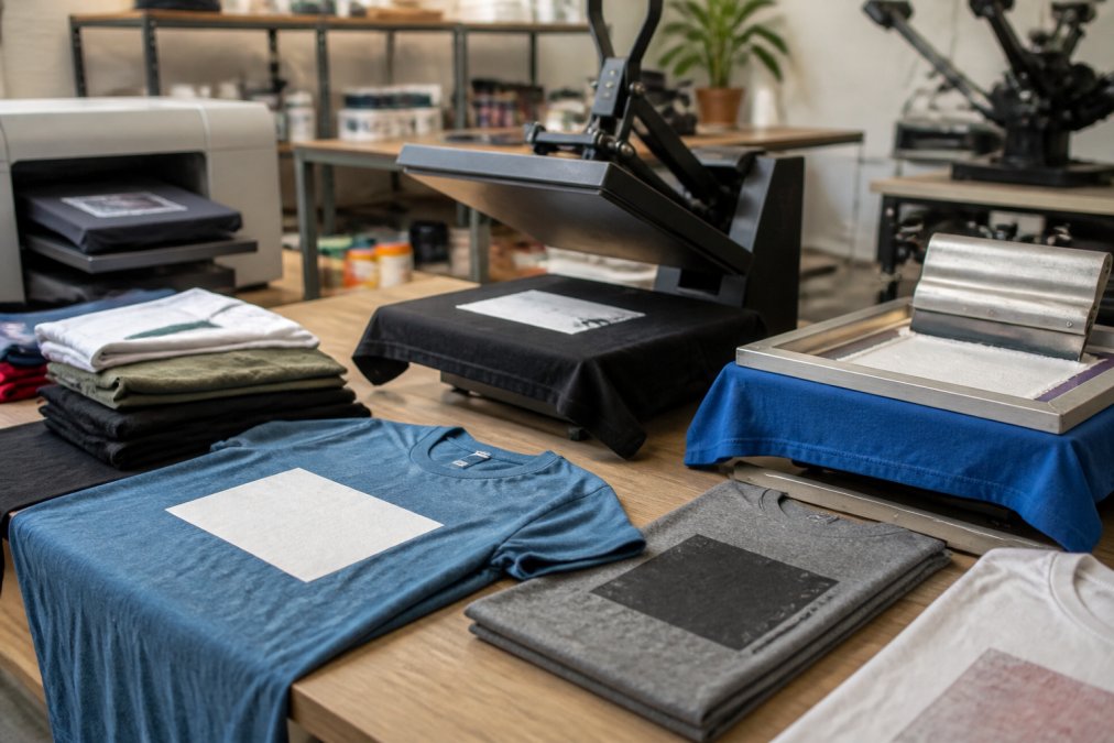 How to Choose the Right T-Shirt Printing Method (2026)