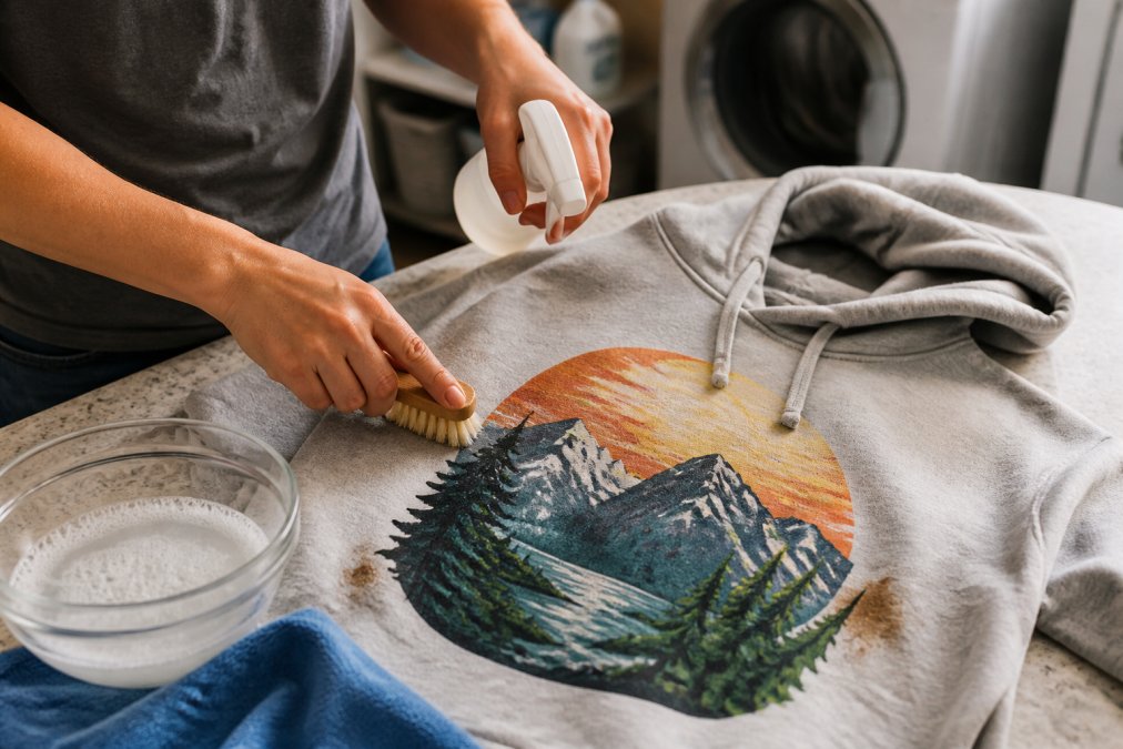 How to Remove Stains From Graphic Hoodies (2026 Guide)