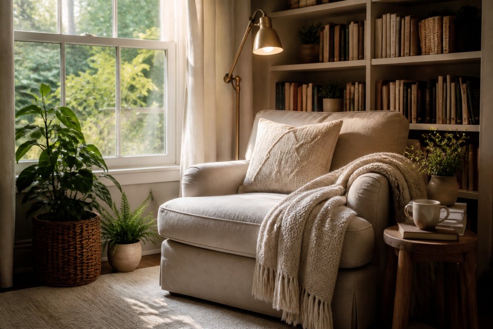 How to Style a Cozy Reading Nook: 7 Steps