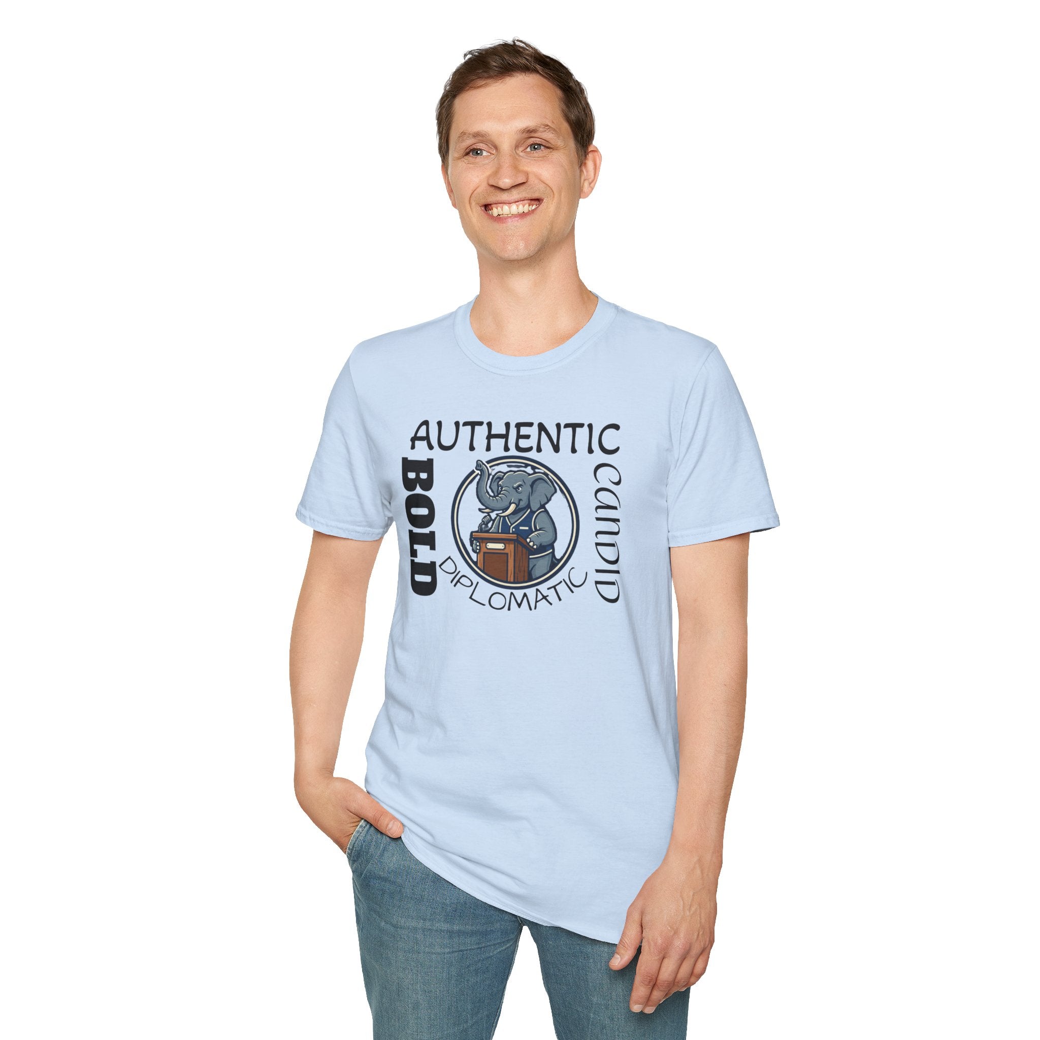 TALKING ELEPHANT Unisex Soft style T-Shirt