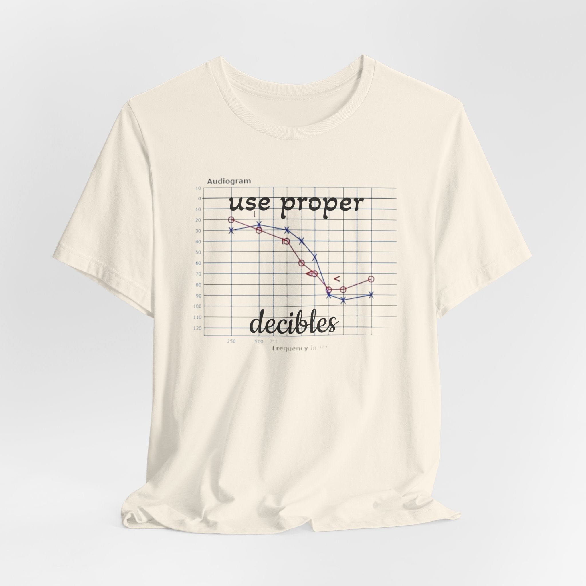 DECIBEL METER Jersey Short Sleeve Tee