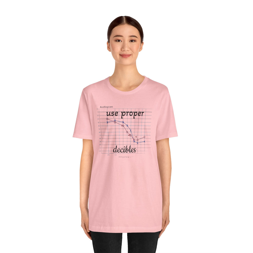 DECIBEL METER Jersey Short Sleeve Tee