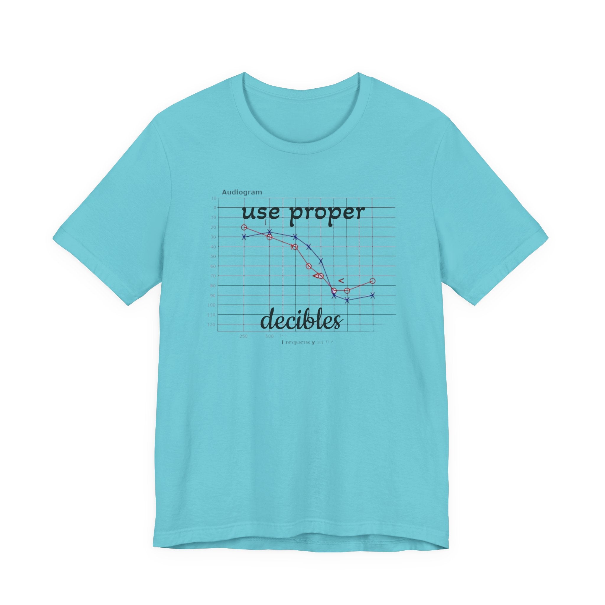 DECIBEL METER Jersey Short Sleeve Tee