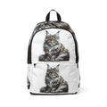 Unisex Fabric Backpack