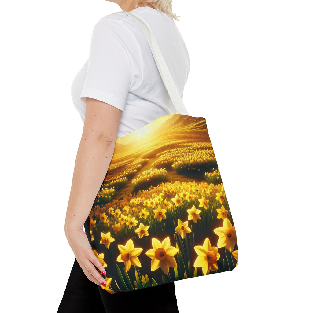 Sea of Daffodils Tote Bag (AOP)