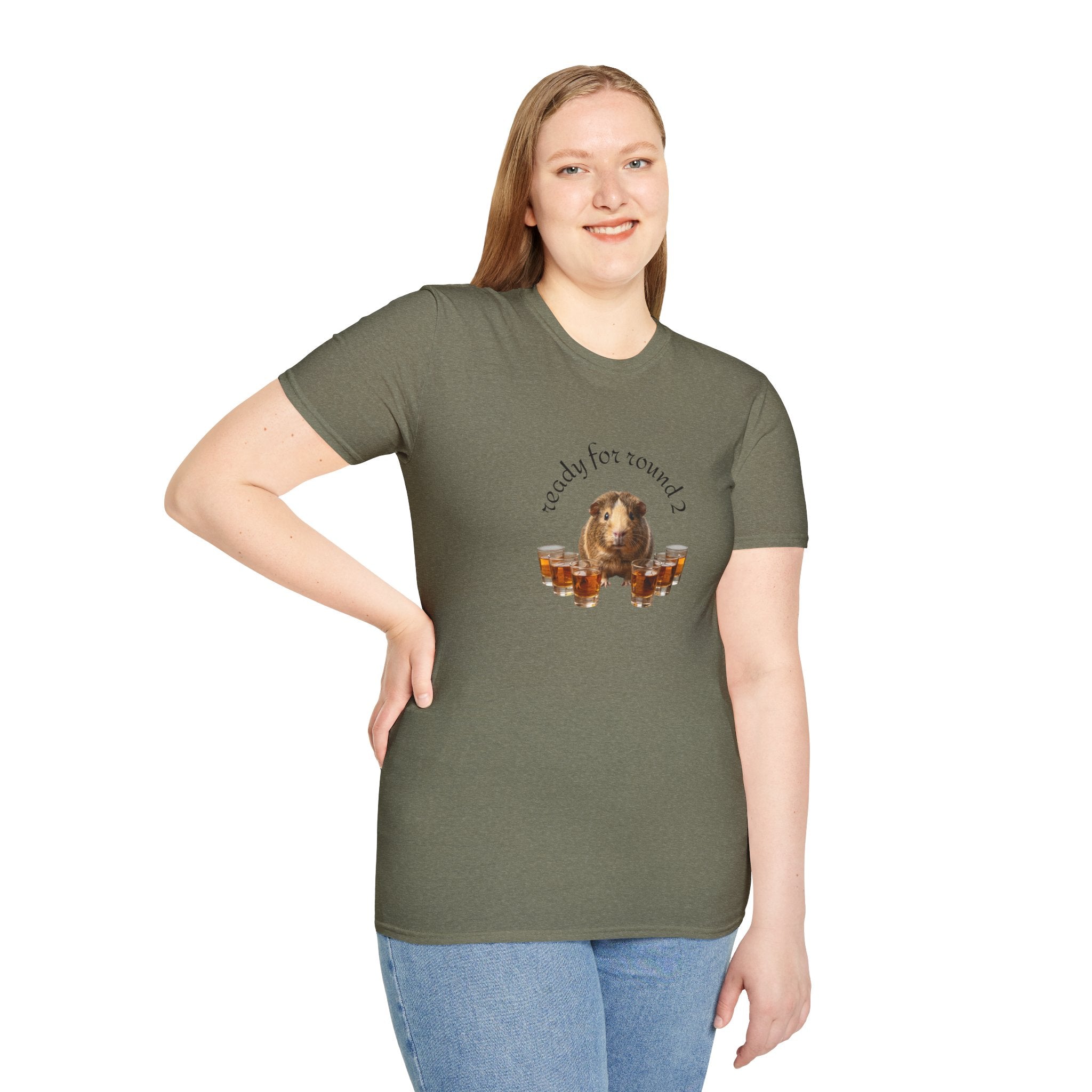 ROUND 2 Unisex Soft style T-Shirt