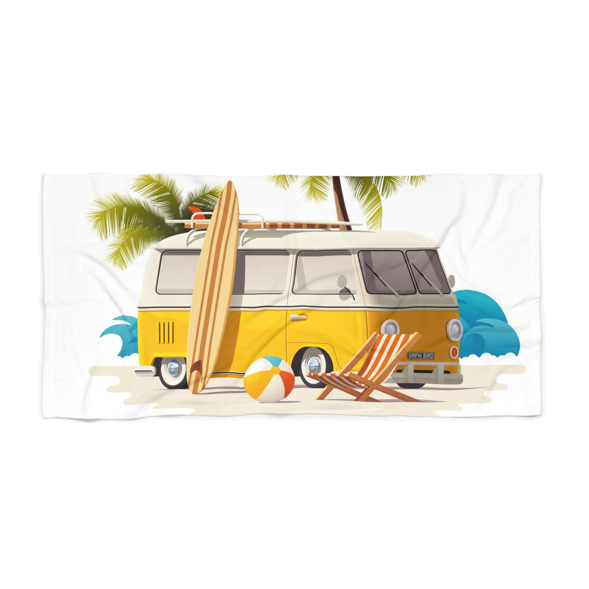 Classic Surf Van Beach Towel