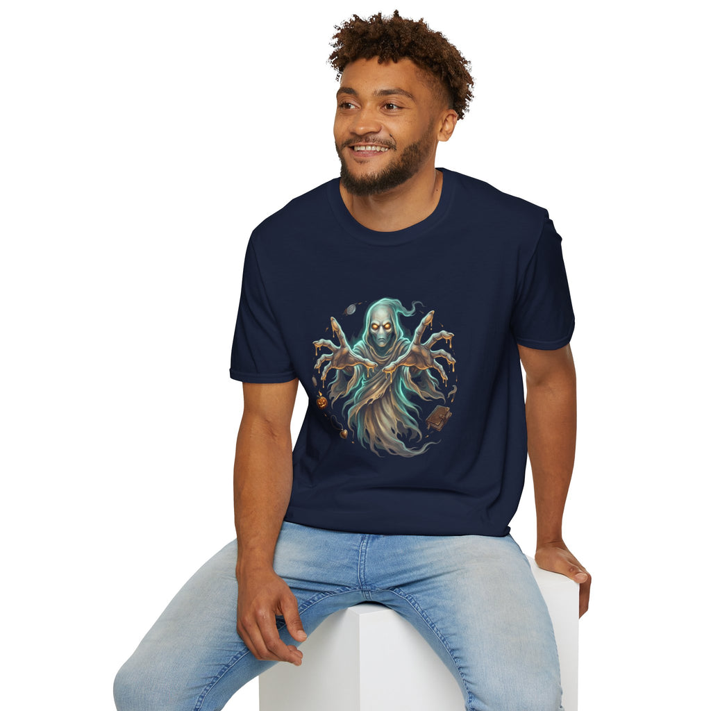 Hooded Specter Halloween Unisex Softstyle T-Shirt