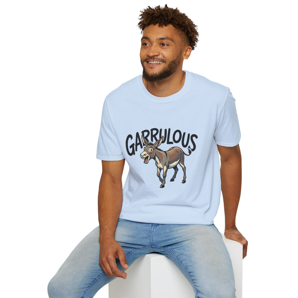 Garrulous Donkey Funny Animal T-Shirt