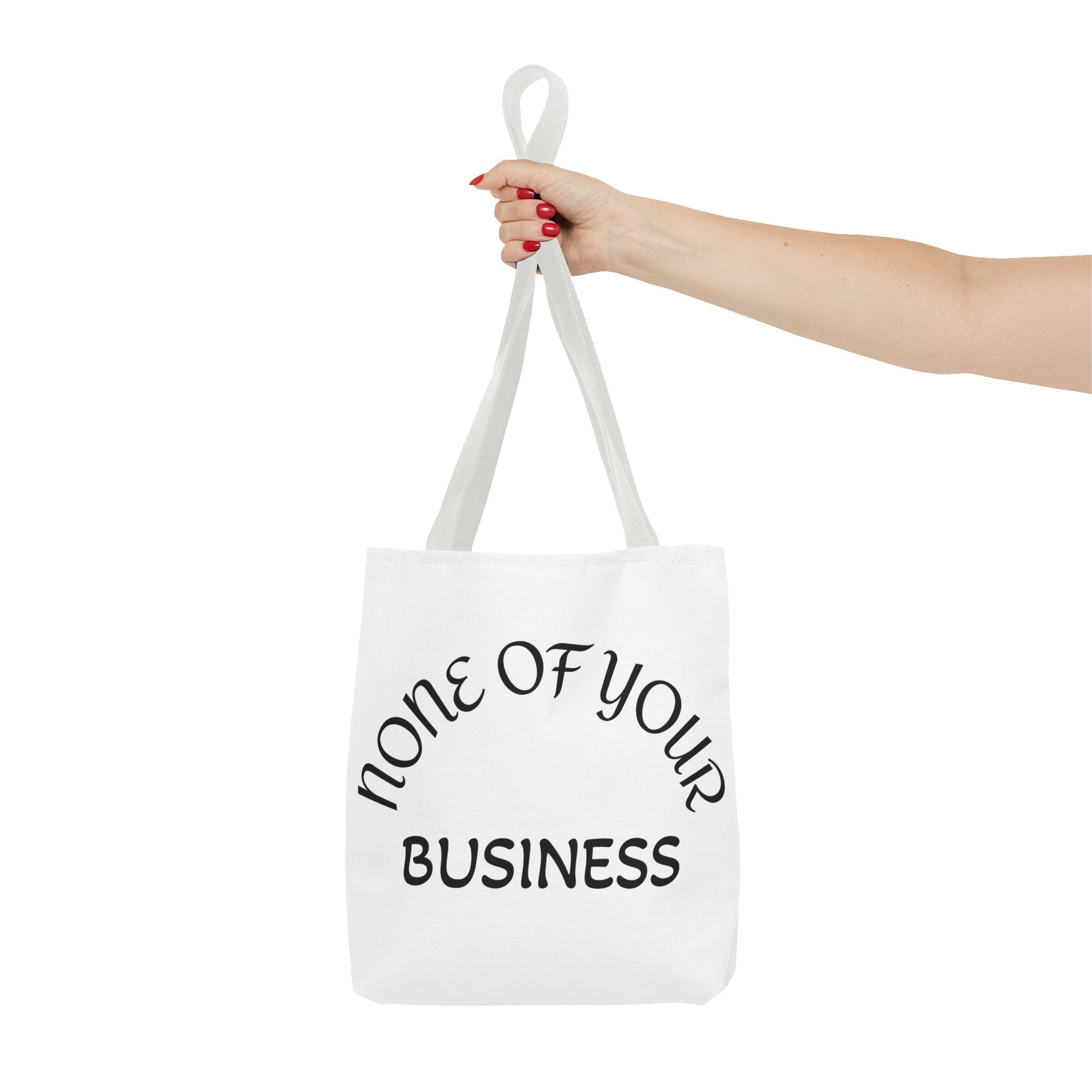 None of your Business (rat on the backside)Tote Bag (AOP)