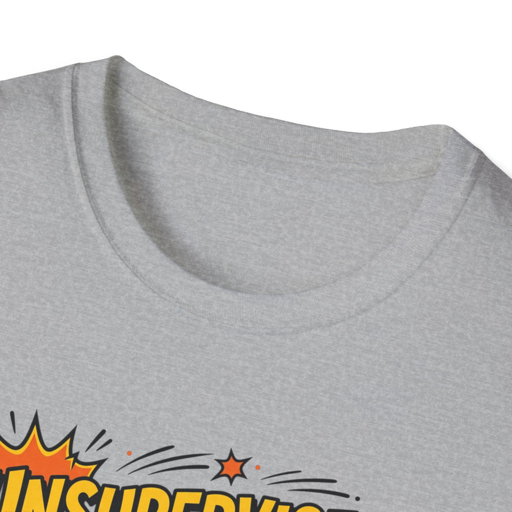 T-Shirt — "Unsupervised Thoughts in Progress" Retro Comic Graphic