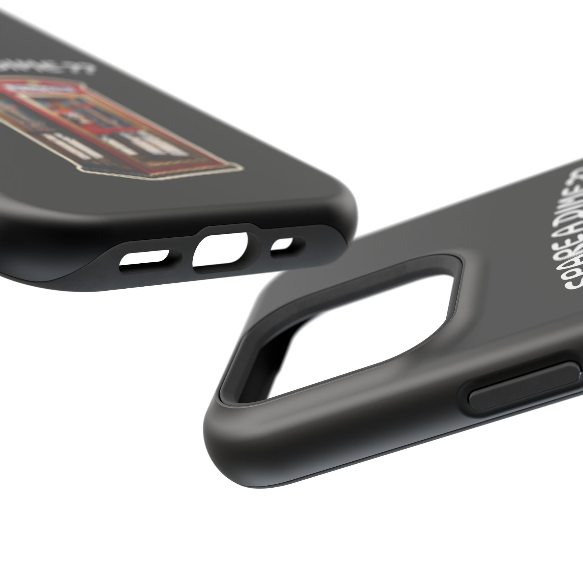 Phone Case — 'Spare a Dime?' Retro Phone Booth Magnetic Impact‑Resistant Case