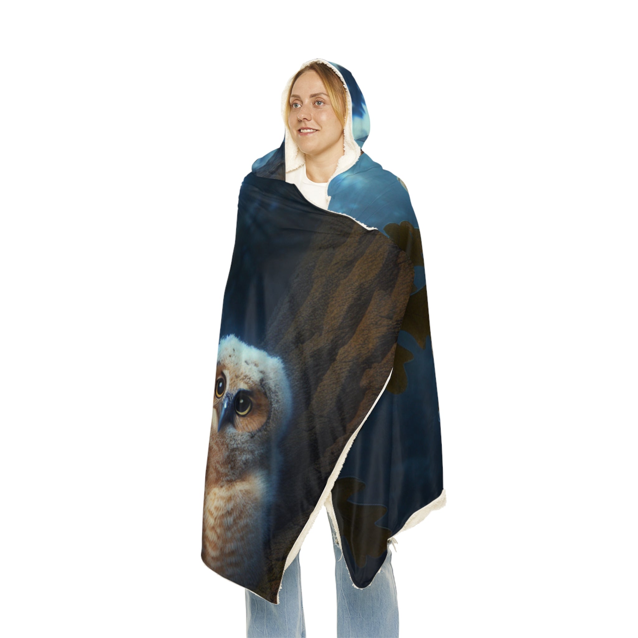 Snuggle Blanket - Owl with Babies