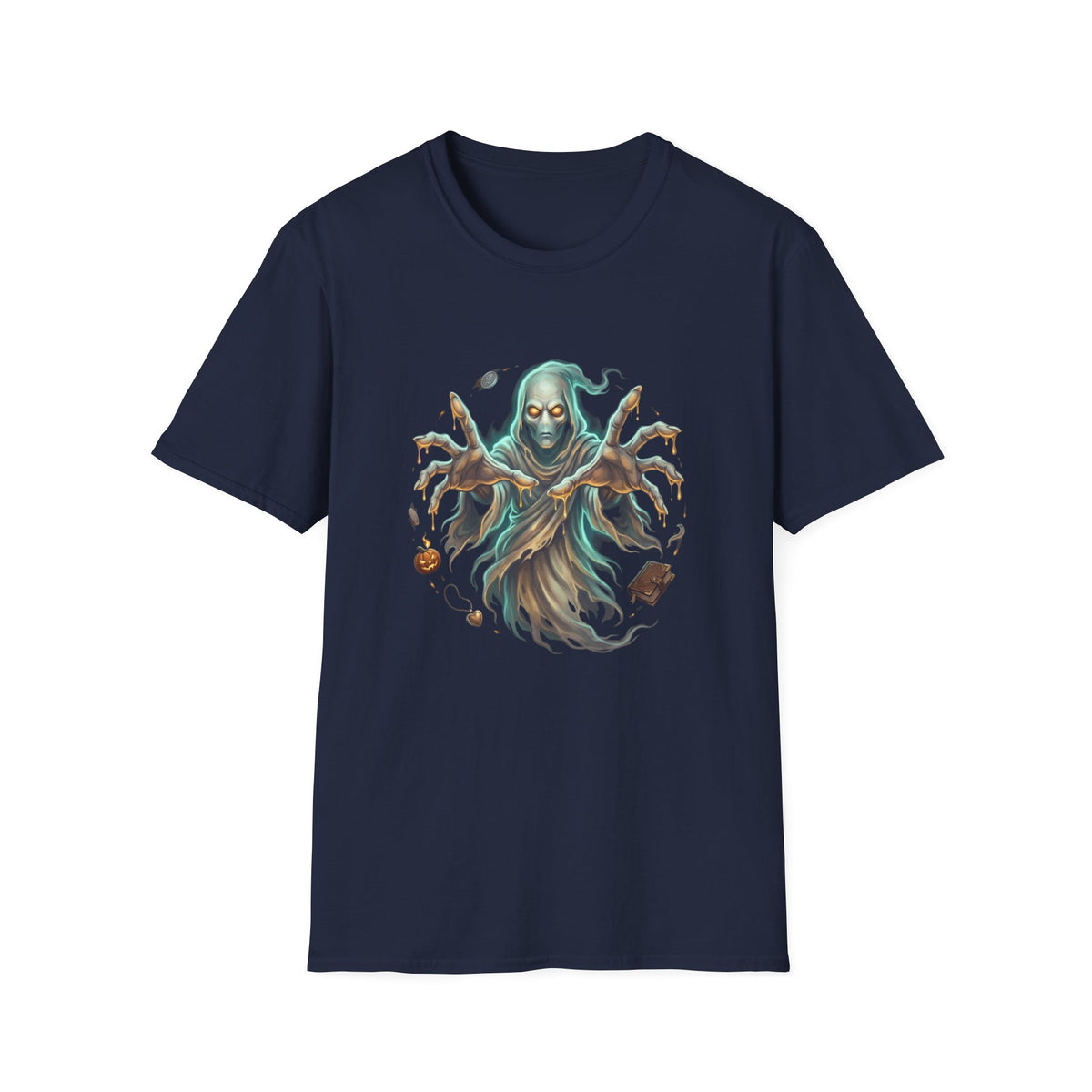Hooded Specter Halloween Unisex Softstyle T-Shirt