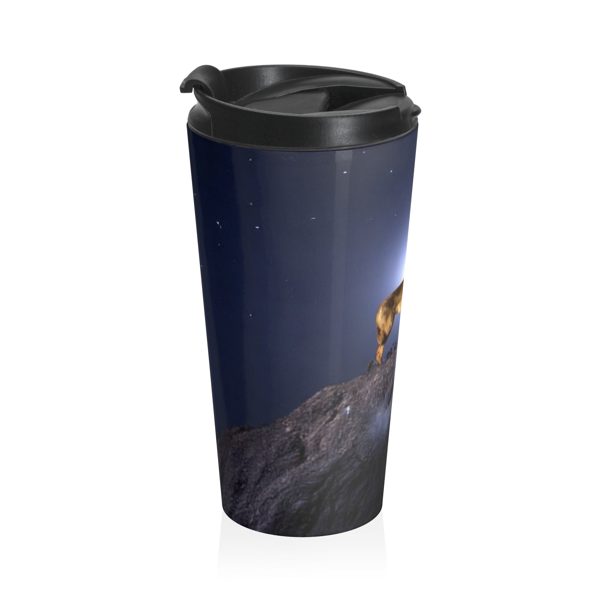 Coyote Stainless Steel Travel Mug (15oz)