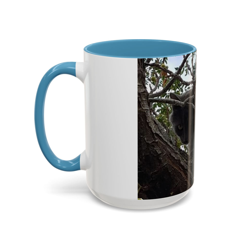 Cat in a Tree Accent Coffee Mug (11oz, 15oz)