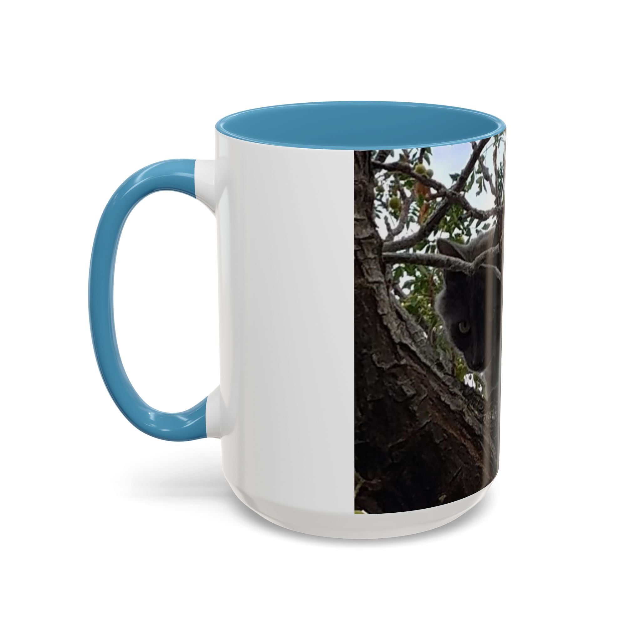 Cat in a Tree Accent Coffee Mug (11oz, 15oz)