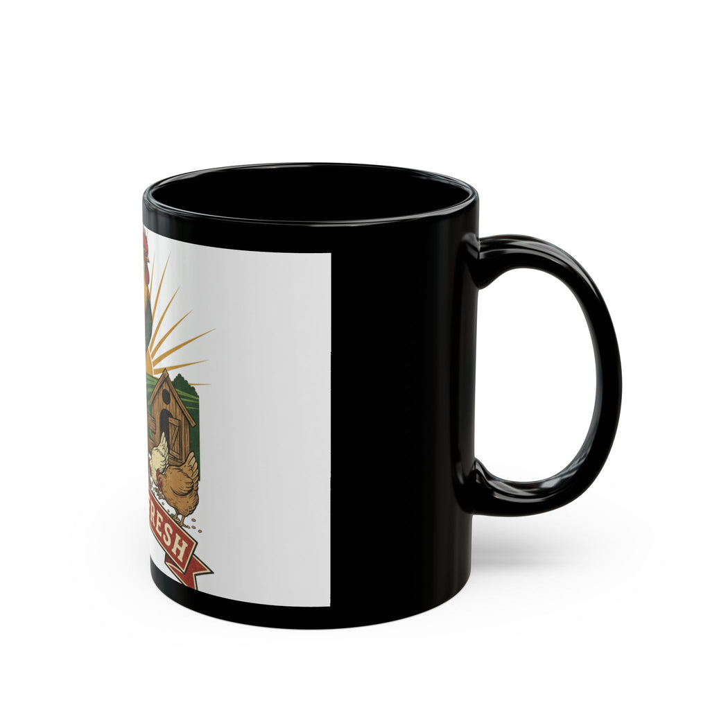 Rooster Farm Fresh Coffee Mug (11oz, 15oz)