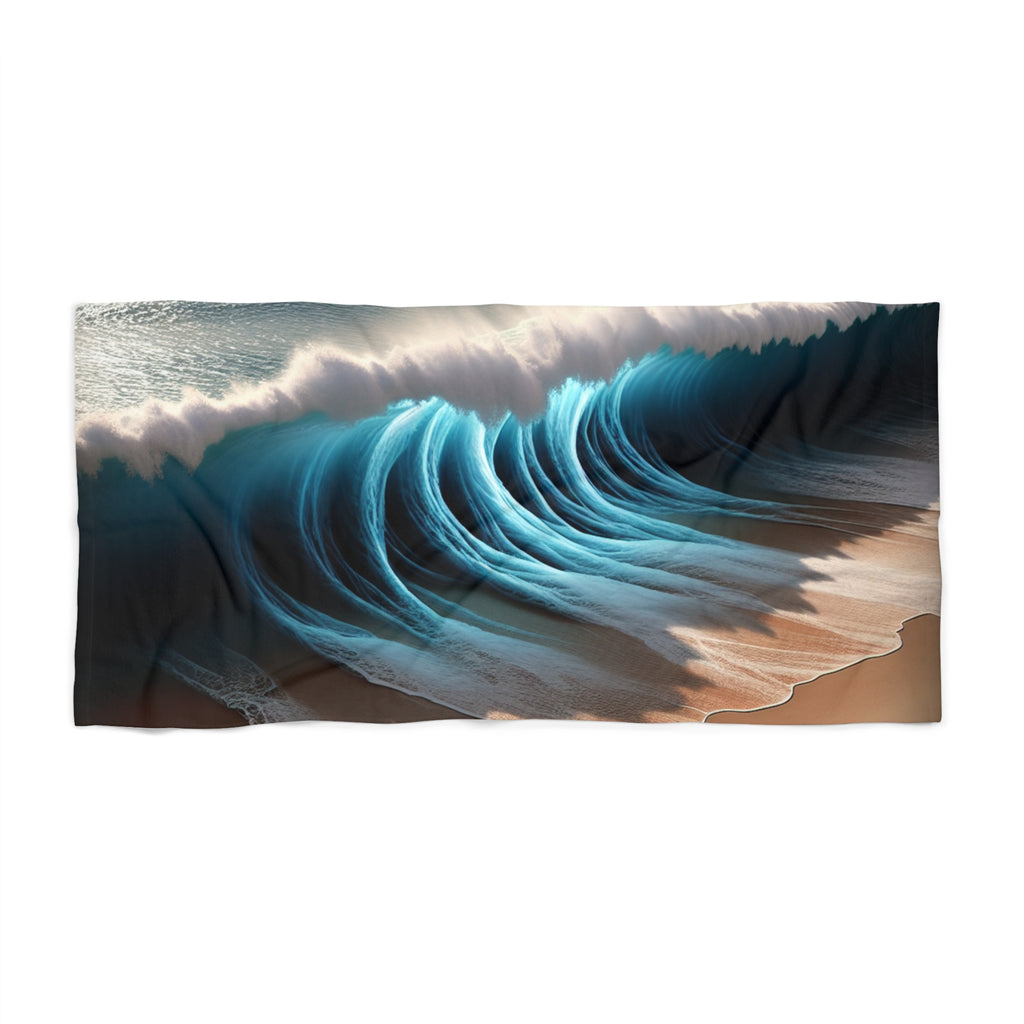 Perfect Wave Beach Towel