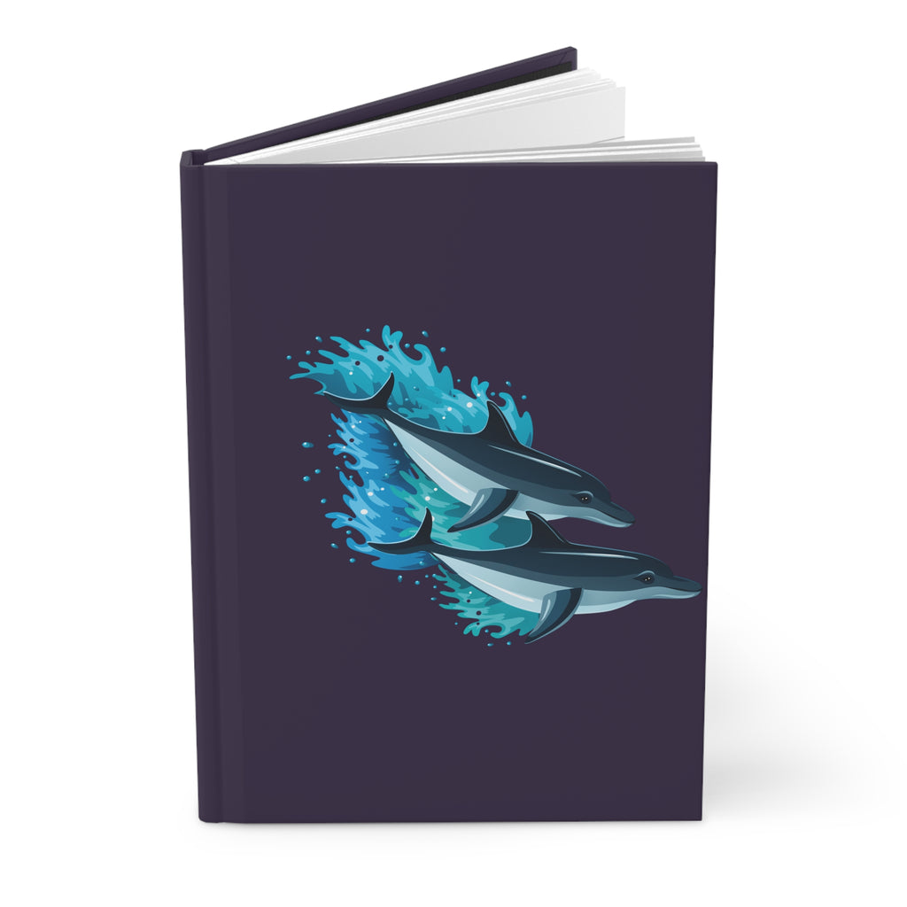 DOLPHINS Hardcover Journal Matte