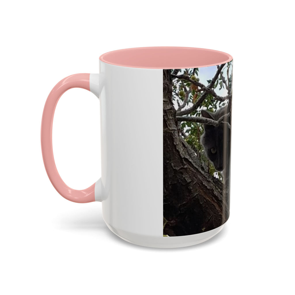 Cat in a Tree Accent Coffee Mug (11oz, 15oz)