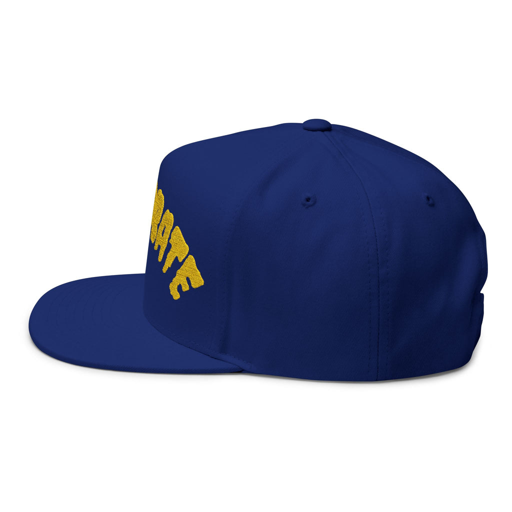 Flat Bill Cap (Embroidery)