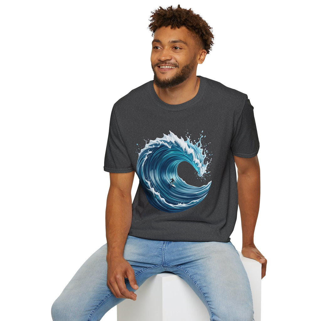 Ocean Wave T-Shirt — Coastal Surf Graphic Tee