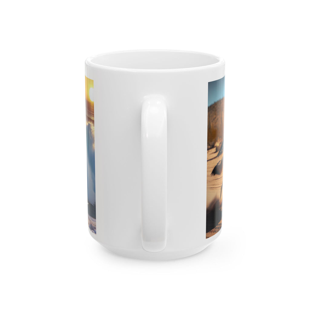 Roadrunner and Coyote Coffee Mug (11oz, 15oz)