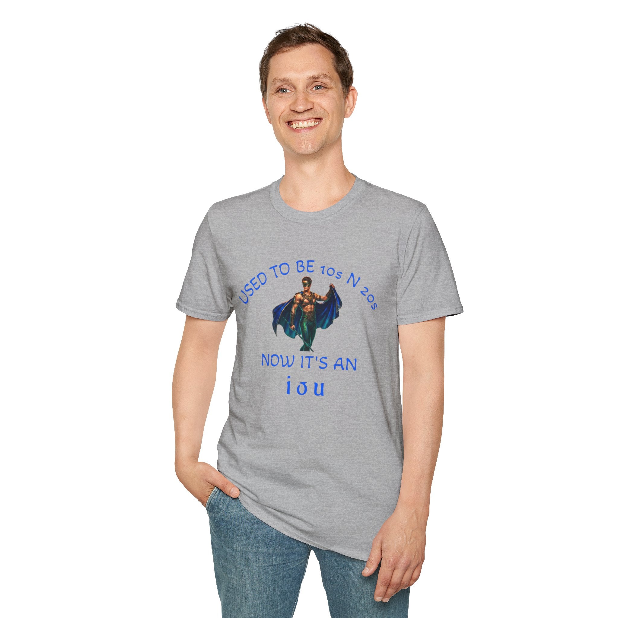 used to be 10's and 20's Unisex Soft style T-Shirt