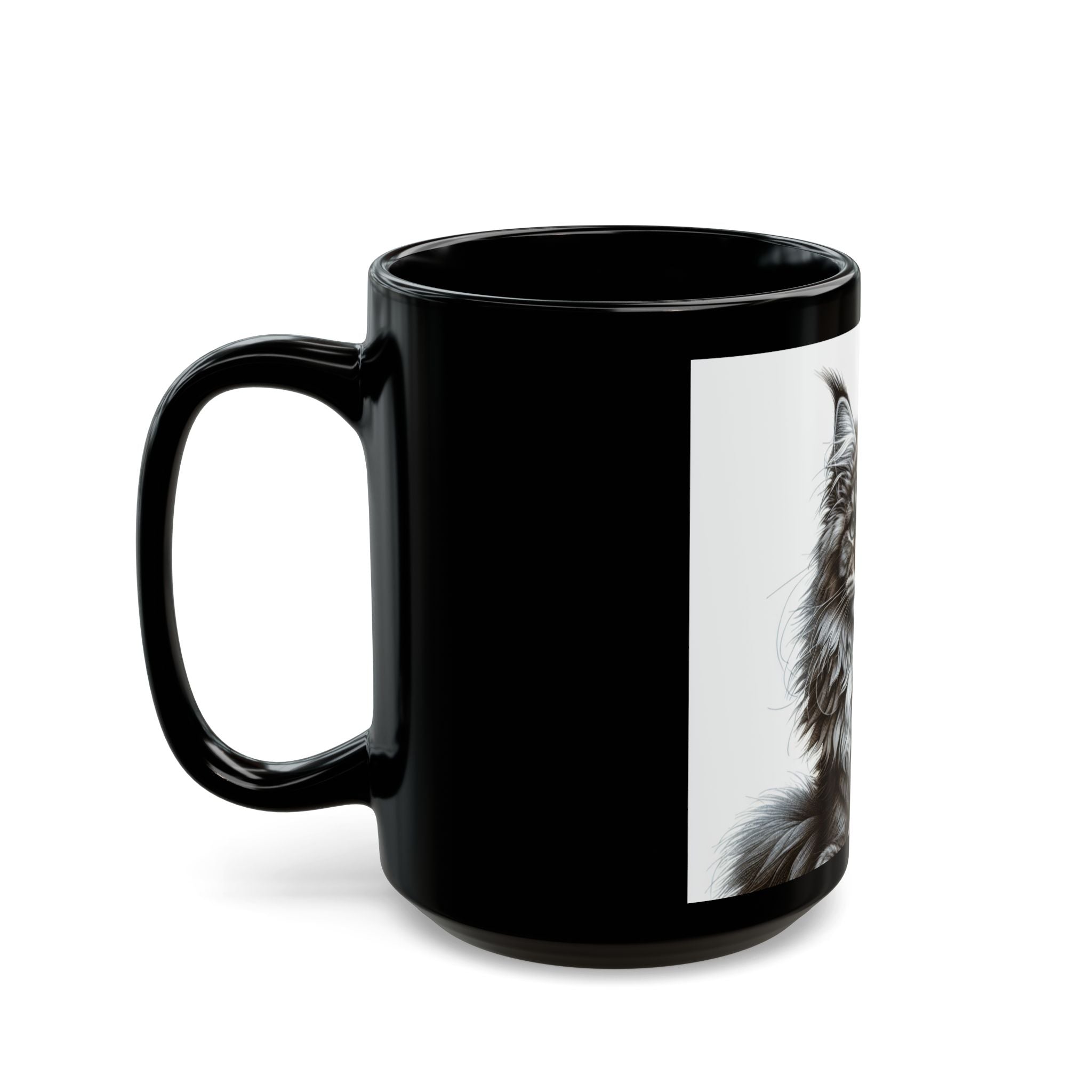 Maine Coon Cat Ceramic Mug (11oz, 15oz)