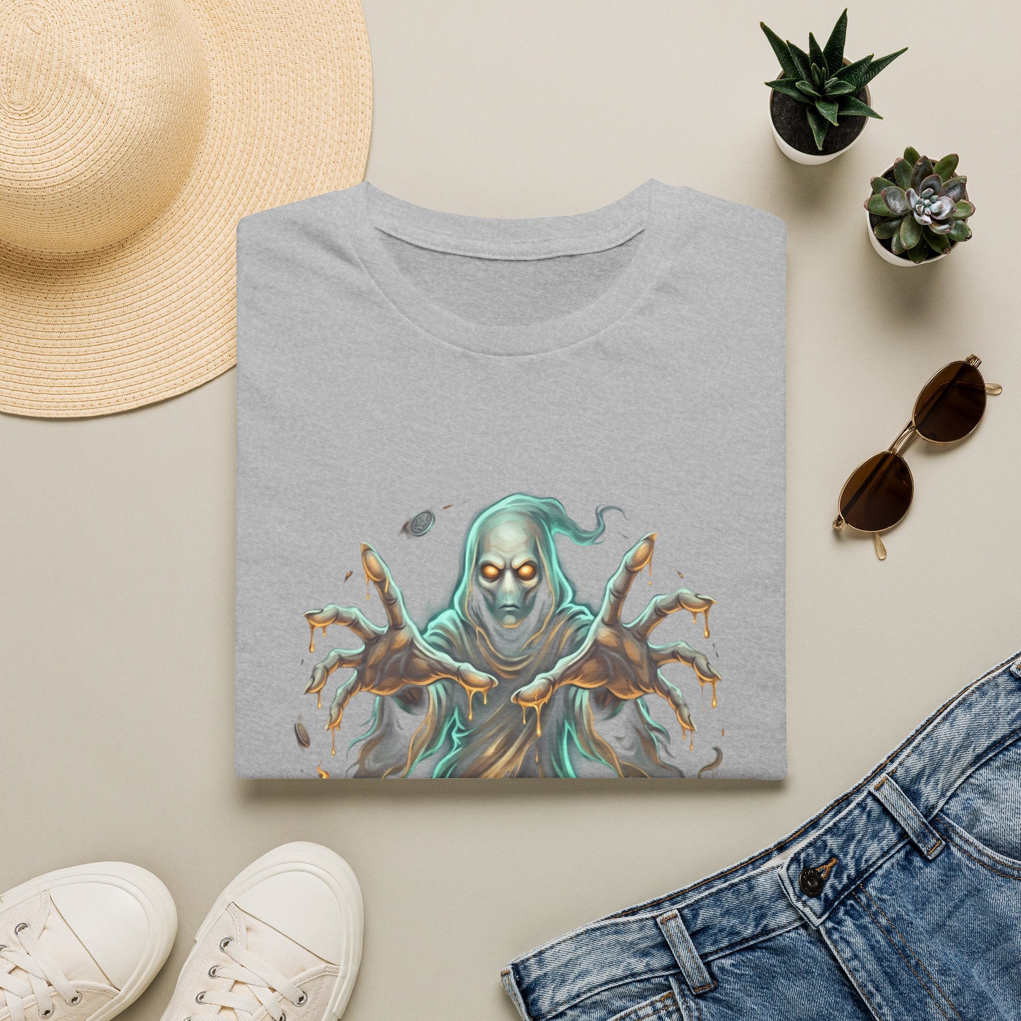 Hooded Specter Halloween Unisex Softstyle T-Shirt