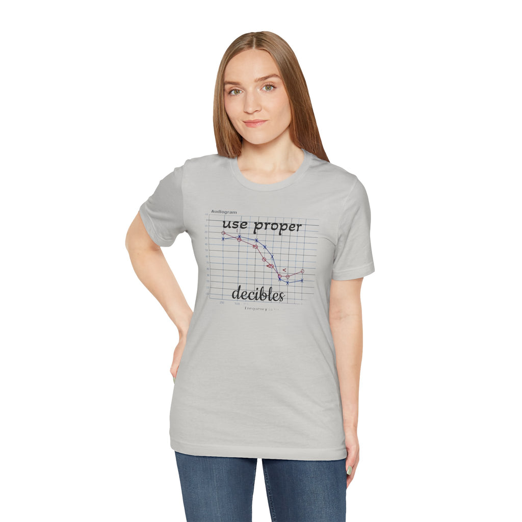 DECIBEL METER Jersey Short Sleeve Tee
