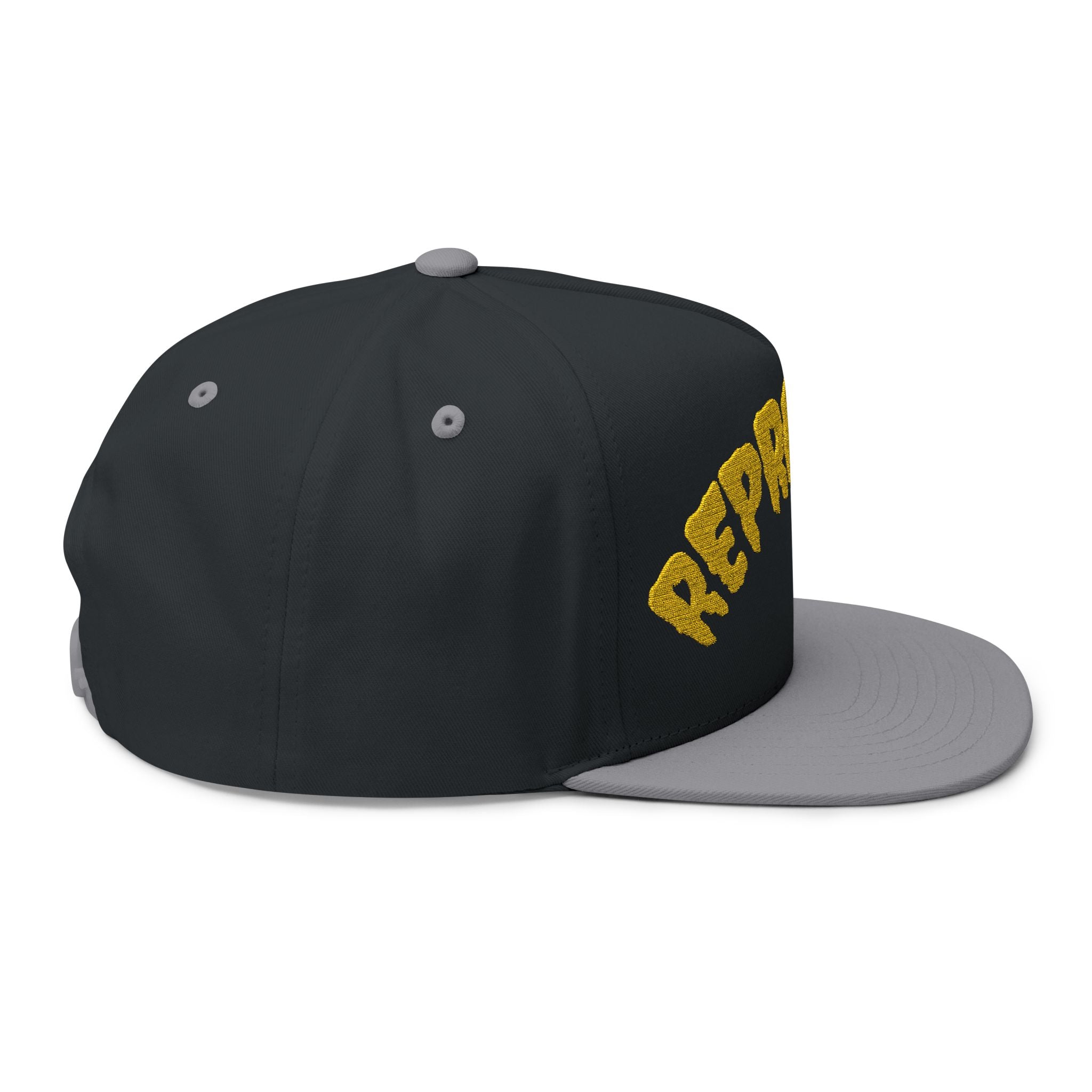 Flat Bill Cap (Embroidery)