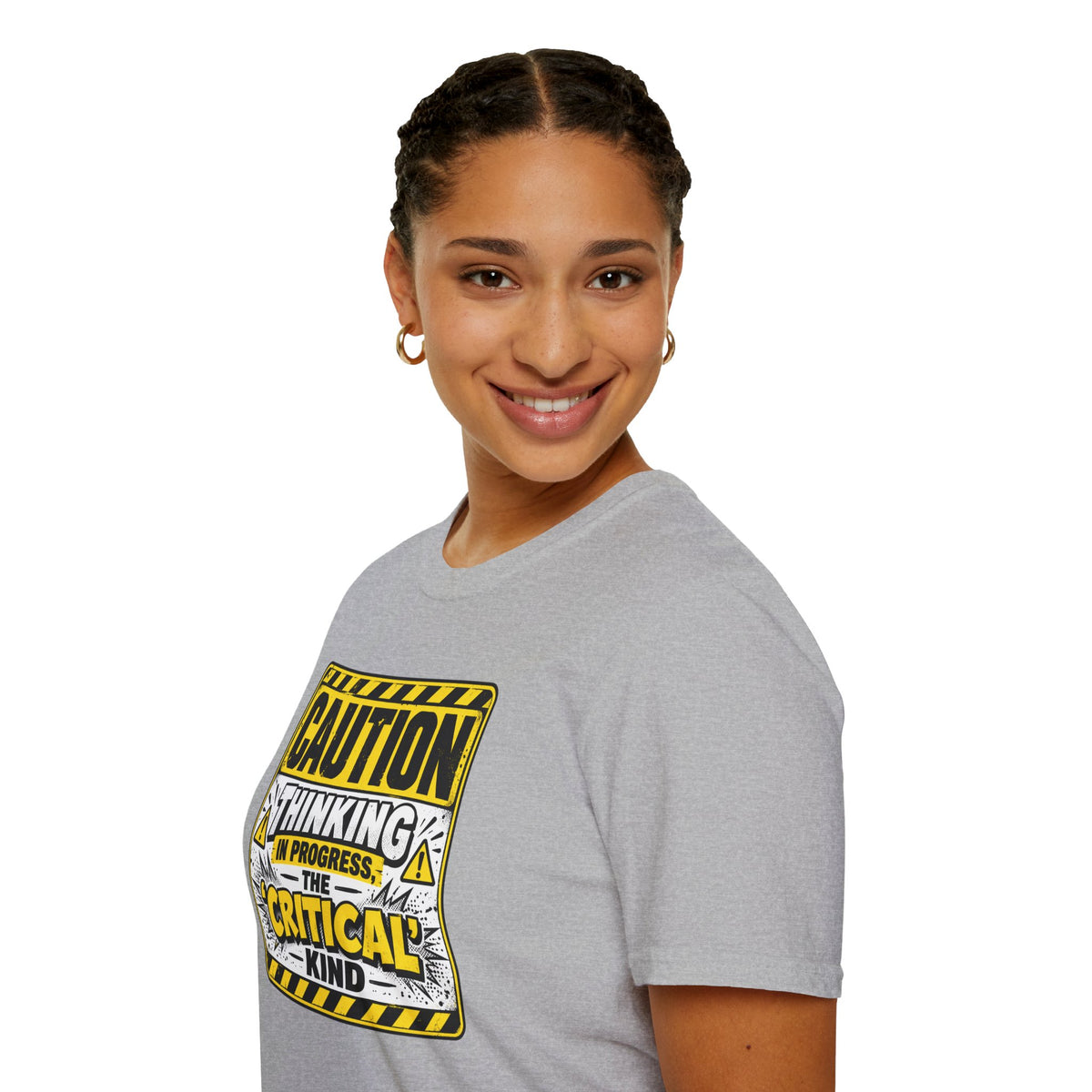 Caution Thinking in Progress Critical Kind T-Shirt