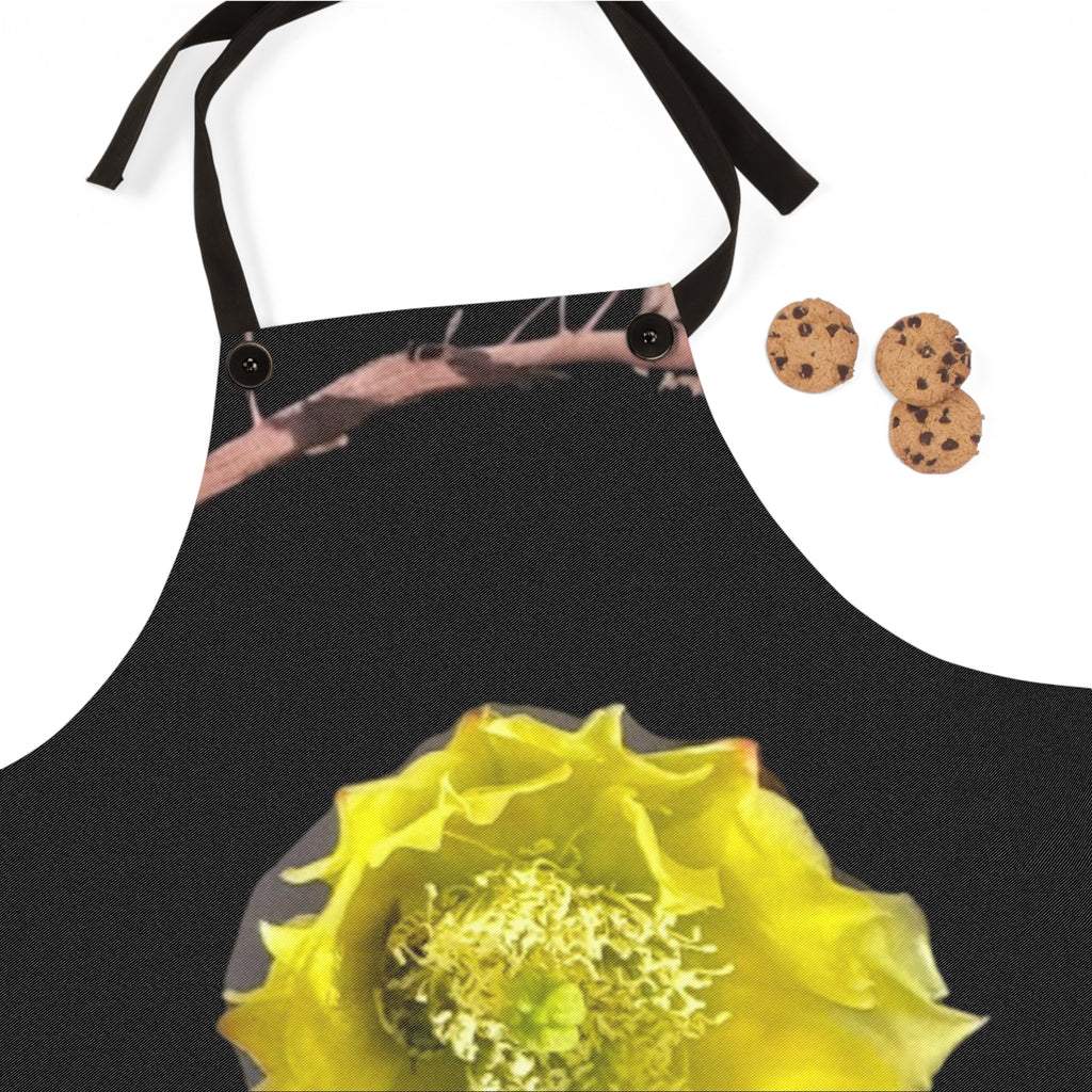Bee on a Yellow Flower Apron