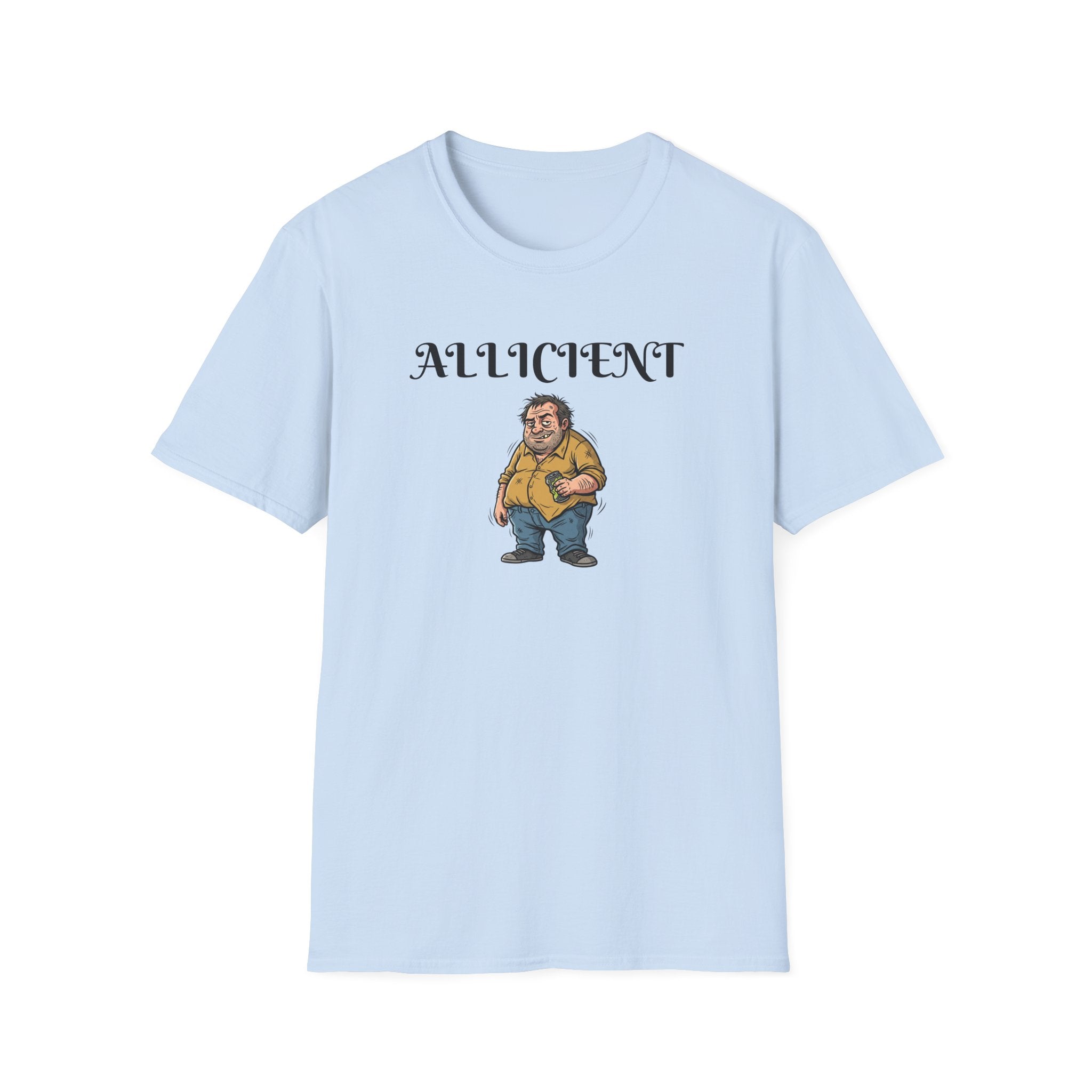 Allicient Character T-Shirt — Funny Cartoon Funny Guy Graphic Tee