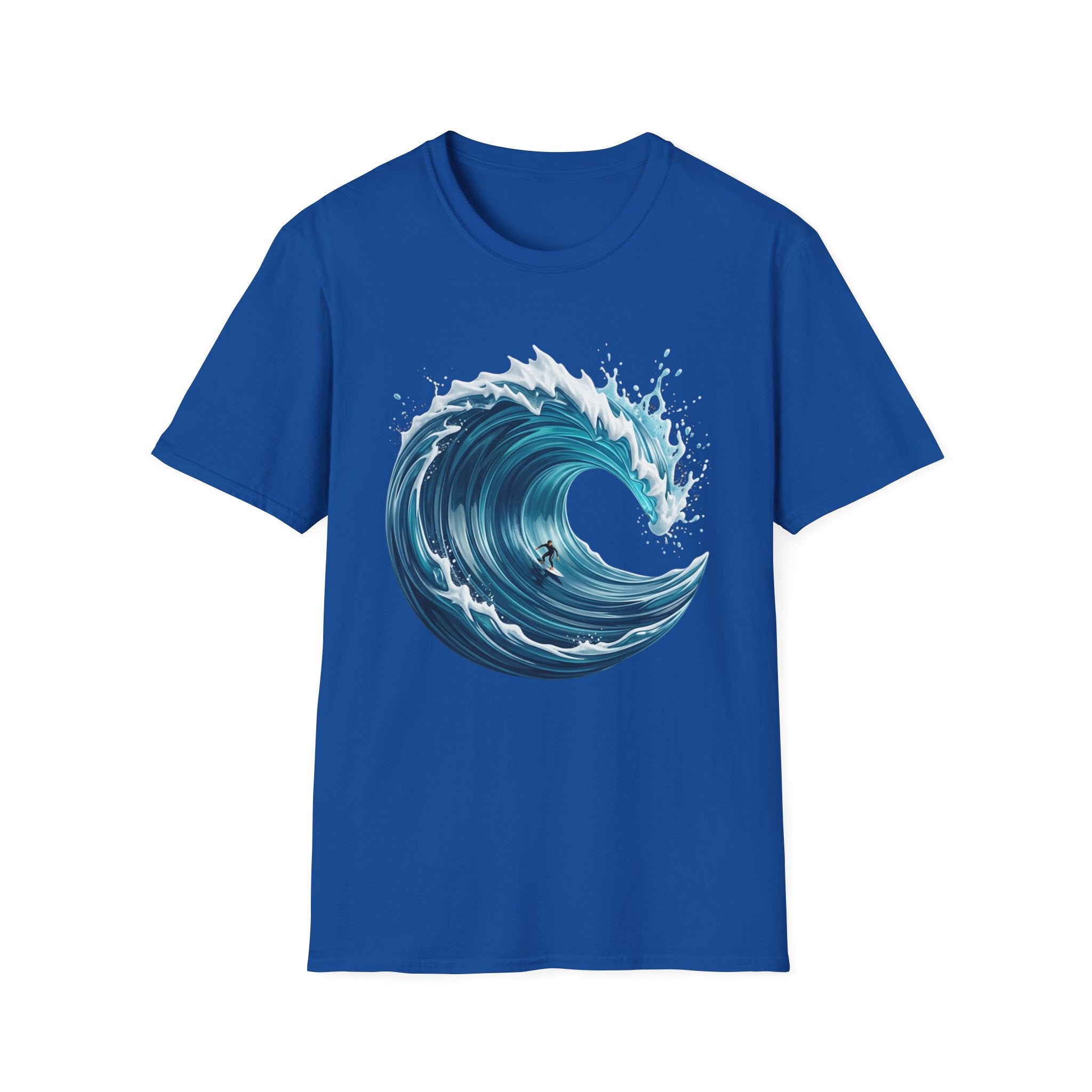 Ocean Wave T-Shirt — Coastal Surf Graphic Tee