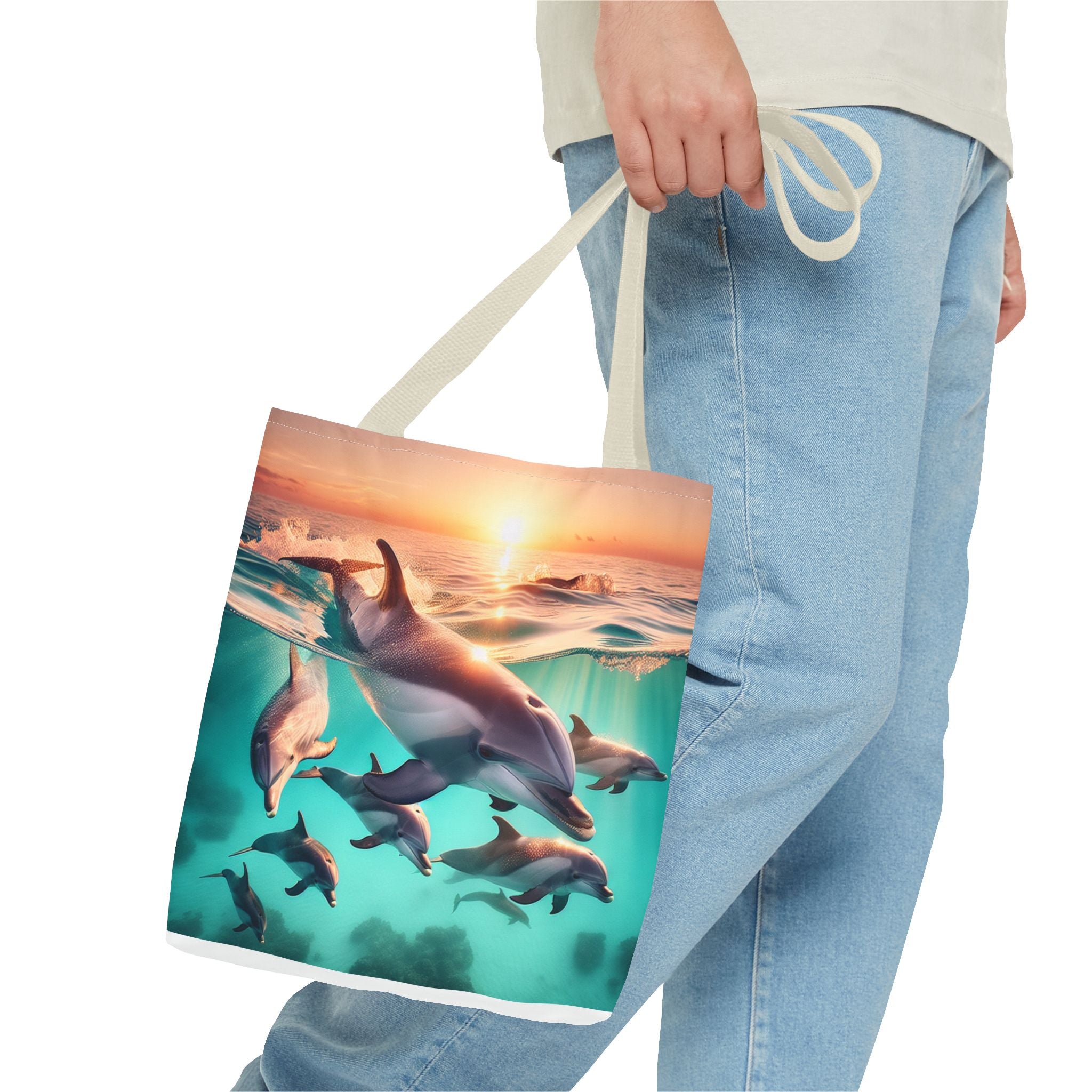 Dolphins Tote Bag