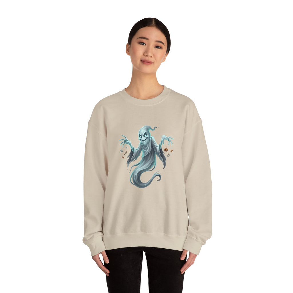 Mischief Ghost Halloween Crewneck Sweatshirt
