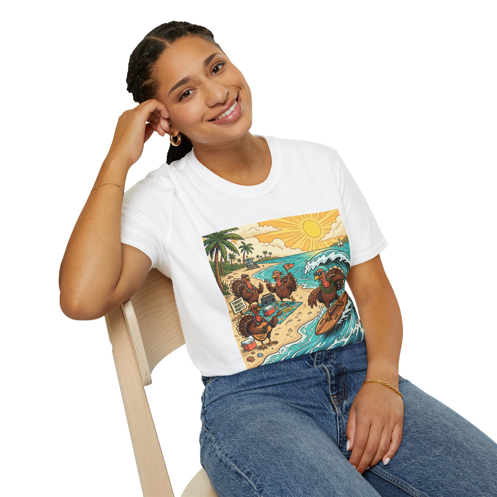 Surfing Turkey Beach Party T-Shirt
