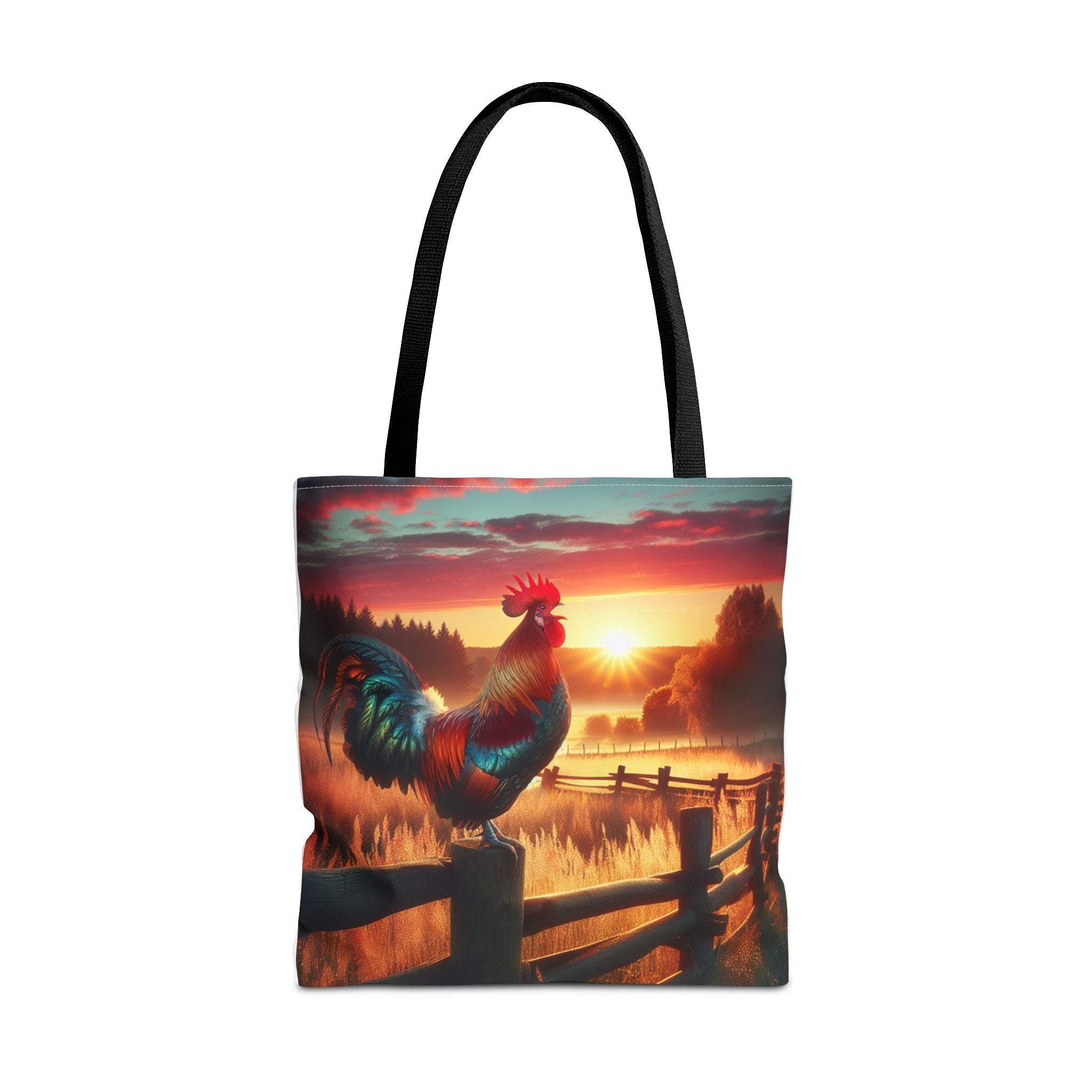 Rooster Wake Up Call Tote Bag