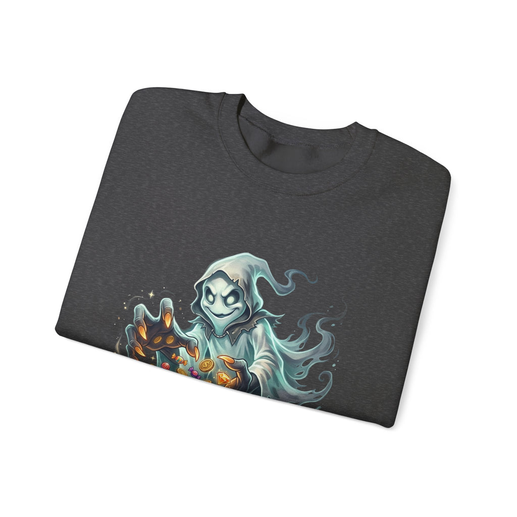 Treasure Ghost Halloween Crewneck Sweatshirt
