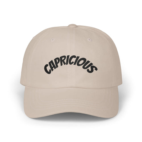 CAPRICIOUS Classic Dad Cap (Embroidery) — Alt Colorway