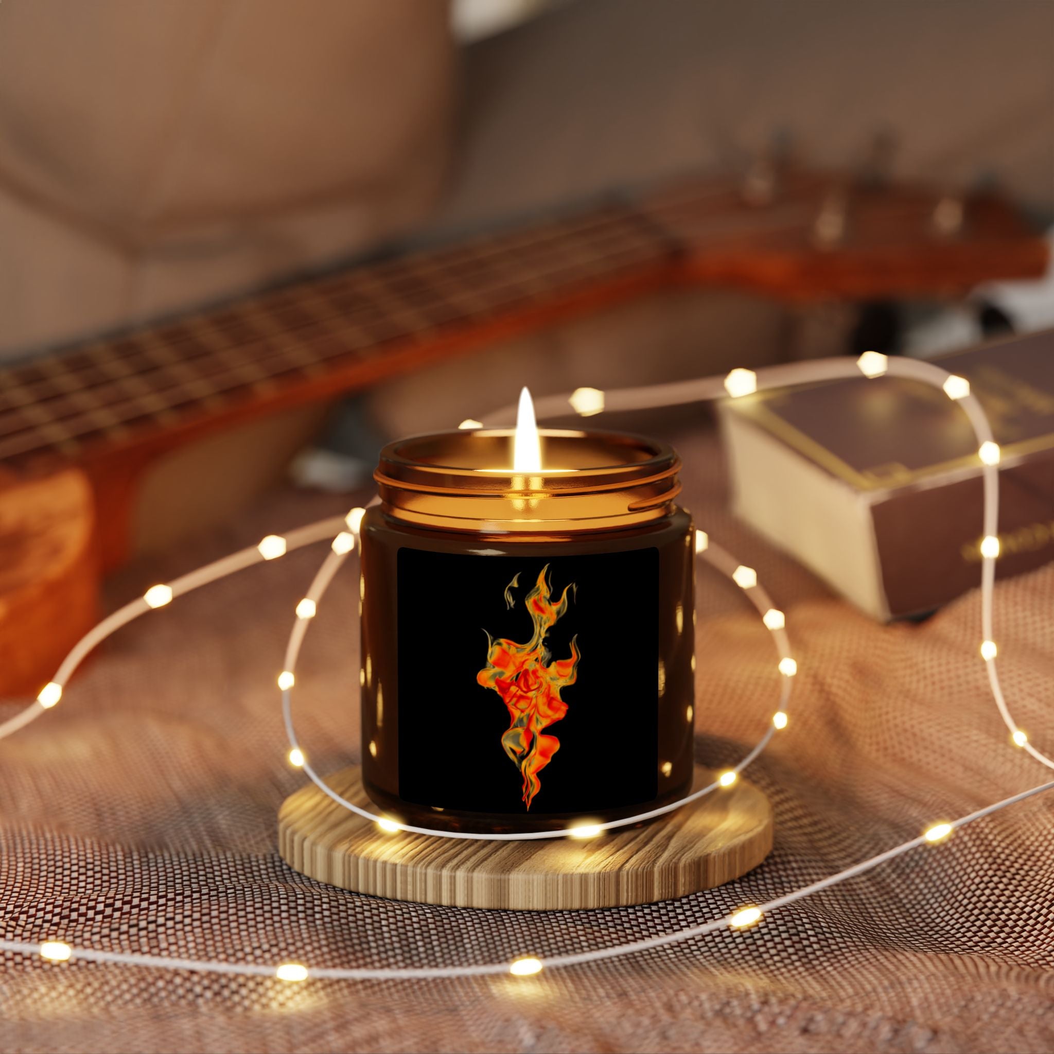 Flame Scented Candle (9oz)