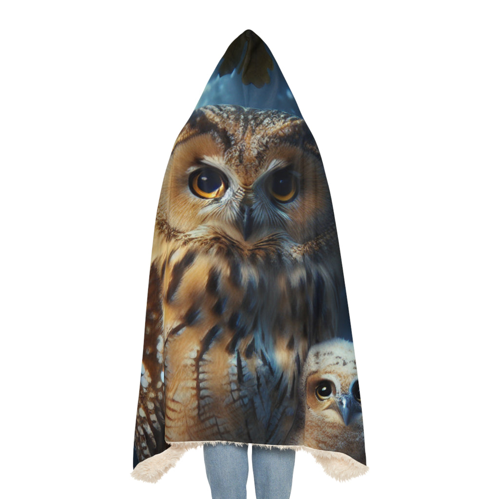 Snuggle Blanket - Owl with Babies