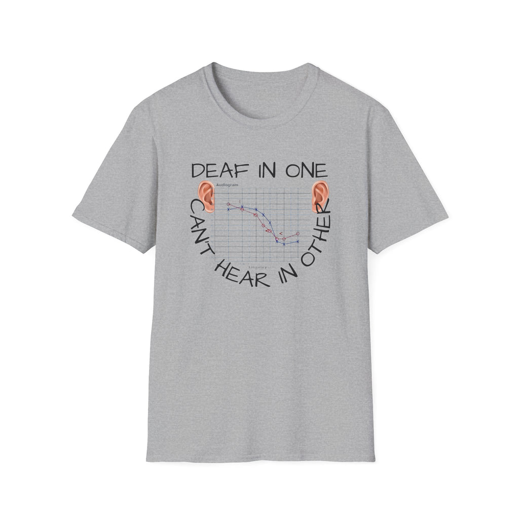 DEAF IN ONE EAR CANT HEAR OUT THE OTHER