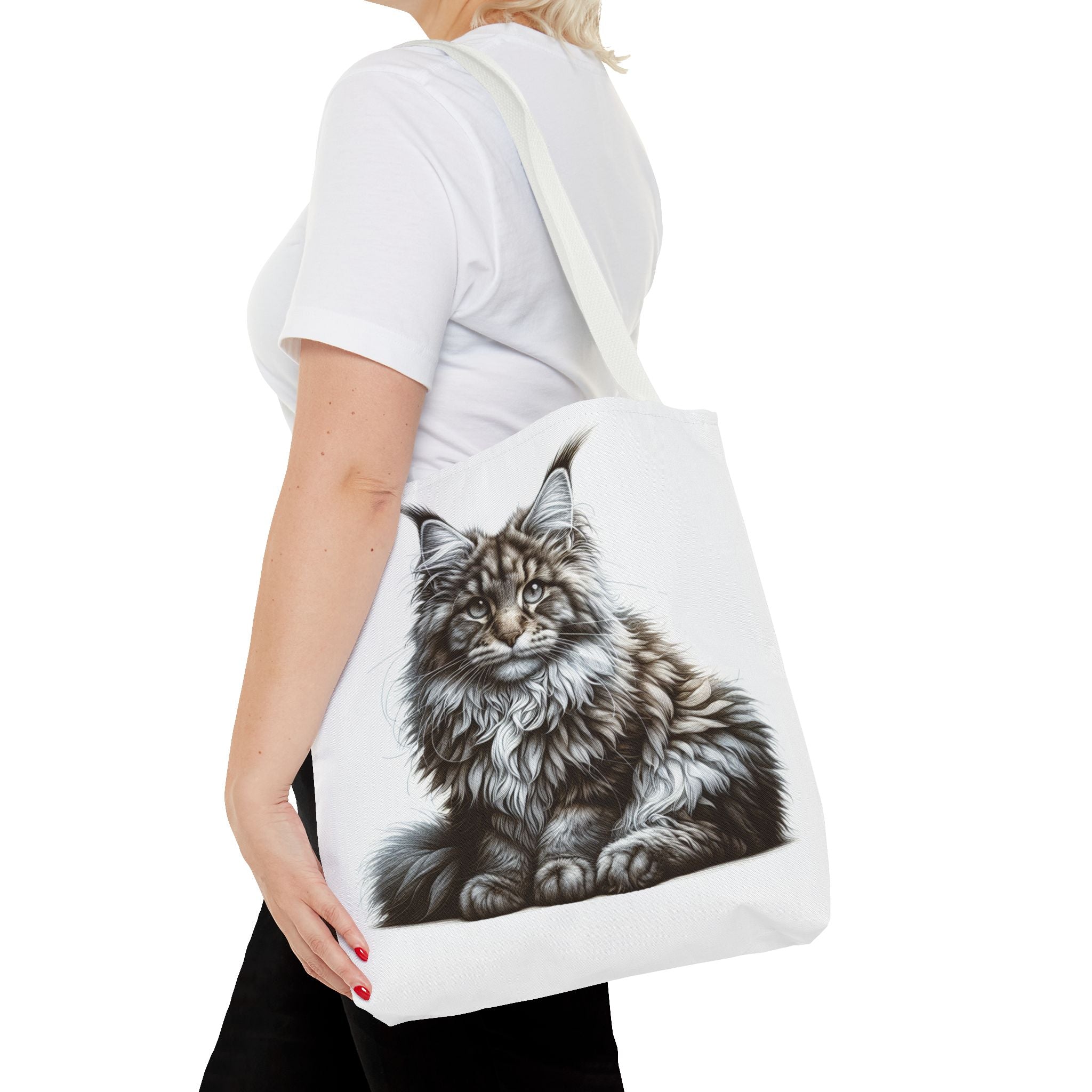 Maine Coon Cat Tote Bag (AOP)